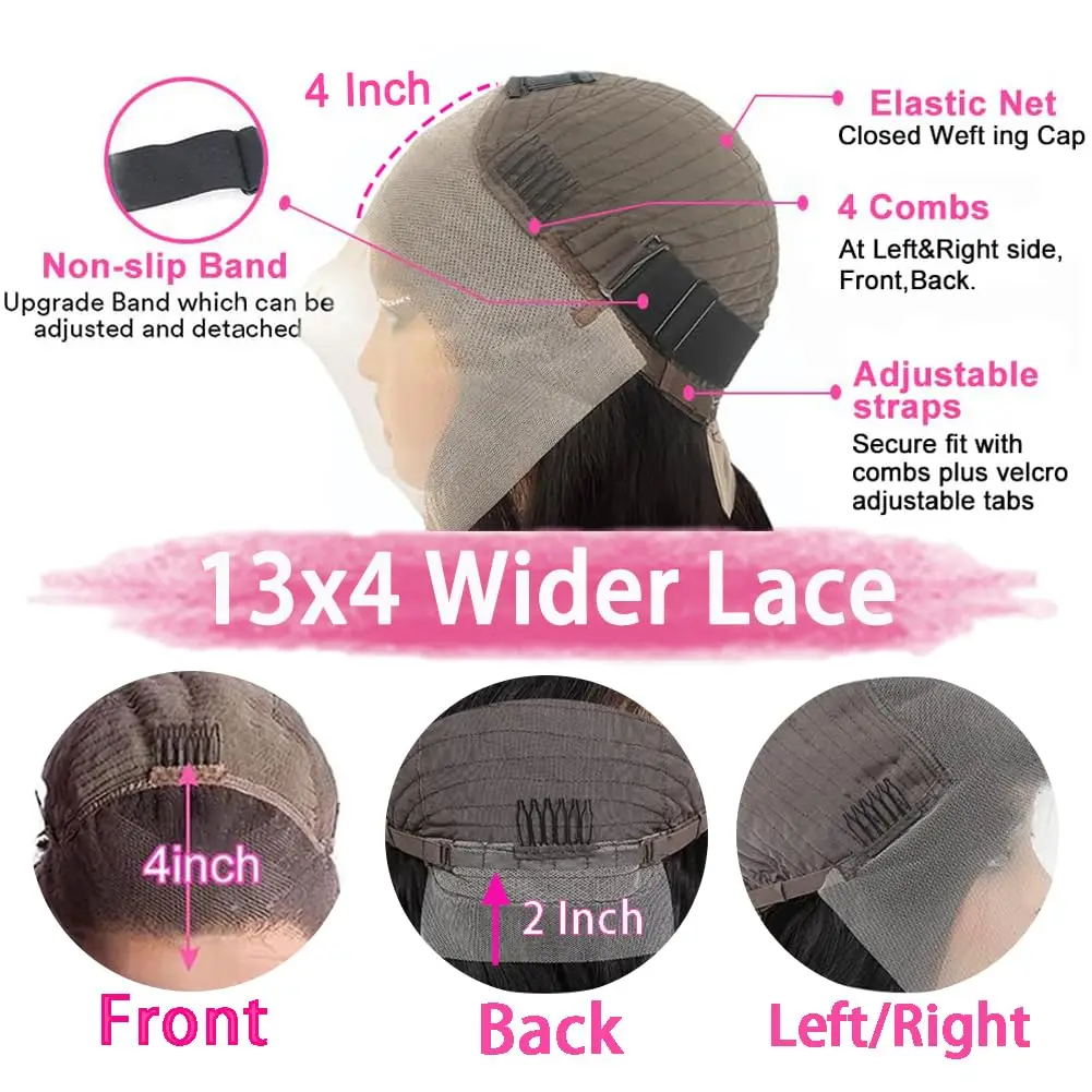 250 الكثافة مجعد 13X6 خصلات الشعر المستعار الإنسان Hd الدانتيل الباروكة الأمامية موجة المياه 100% ريال البرازيلي قبل قطعها خصلات الشعر المستعار الإنسان للنساء