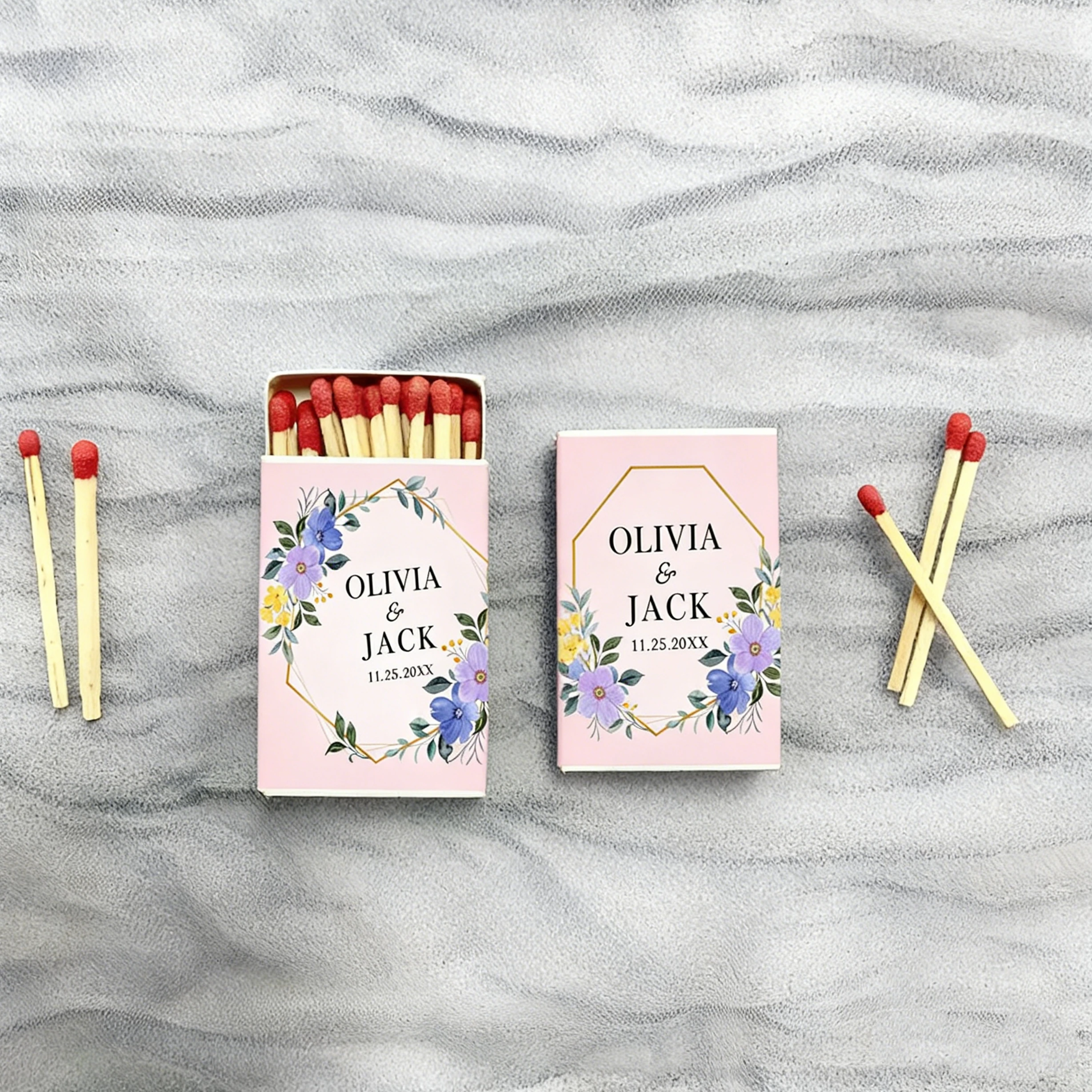 Custom Monogram Wed…