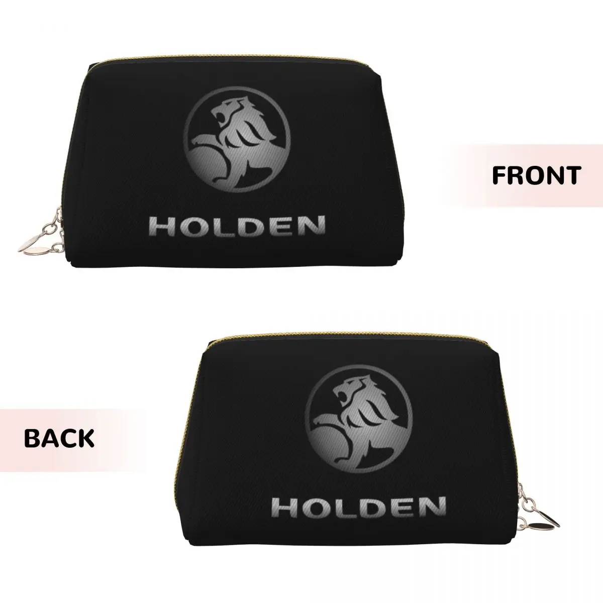 Best Edition Holden Logo Essential Women Cosmetic Bags Travel Makeup Organizer Pouch Toiletry Storage Dopp Kit Box