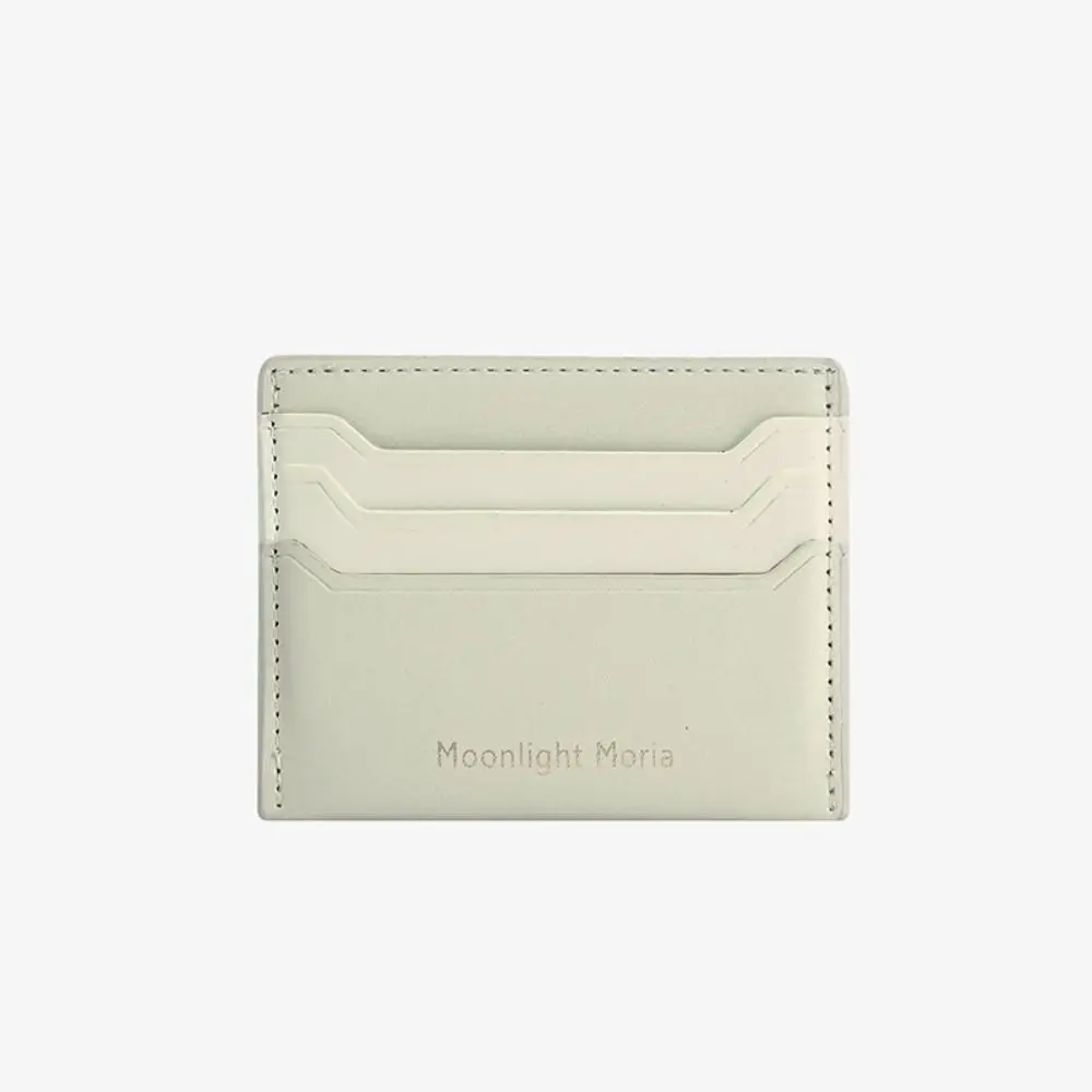 

Portable Multi-card Slot Card Case Ultra Thin Simple Card Holder PU Leather Business Card Case Men Women