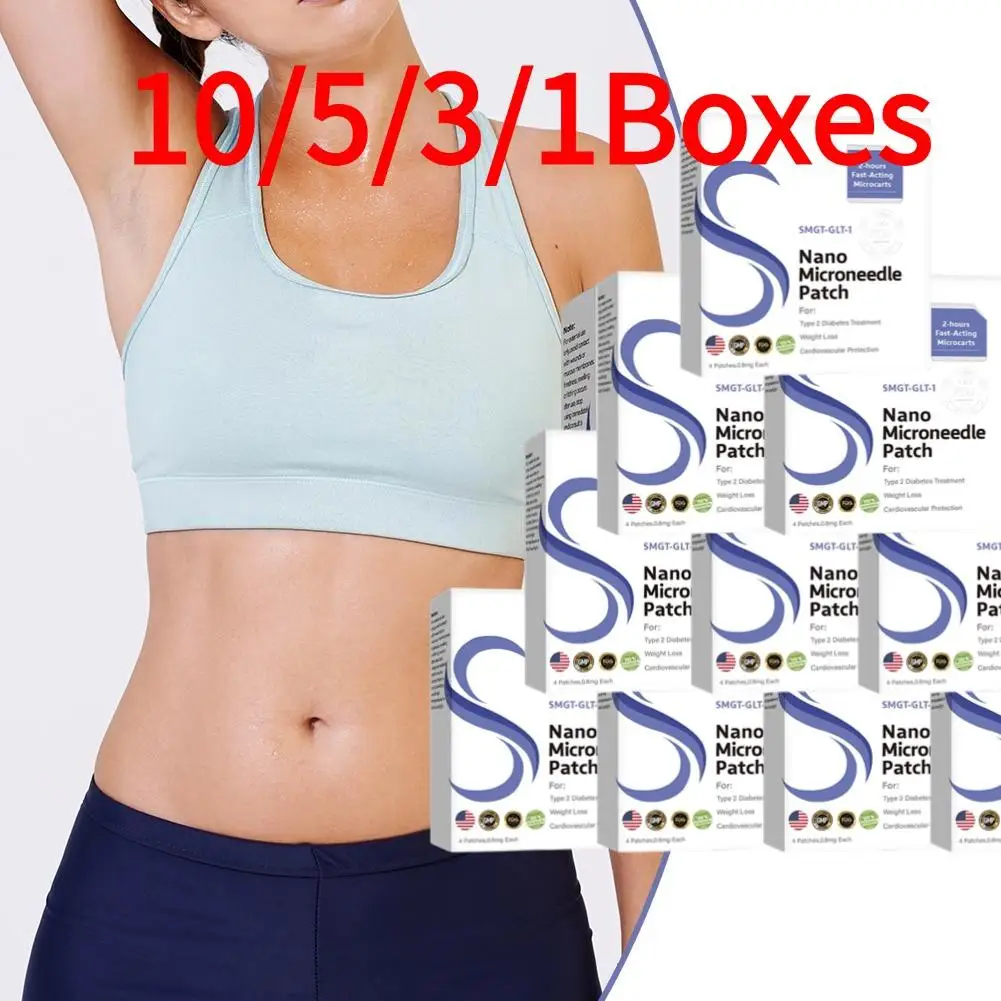 

10/5/3/1Boxes Body Care Patch Firming Skin Line Patch Micro-needle Soothing Massage Burn Fat Weight Loss Body Care Peptide Patch