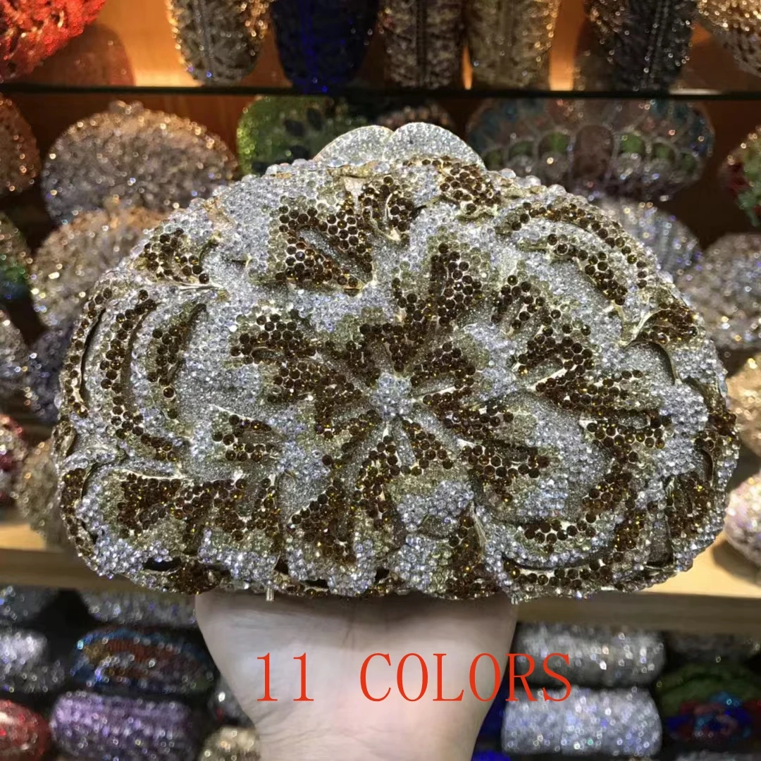 

Искусственная зеленая Стразы, клатч для свадьбы, вечерний кошелек с камнем и бриллиантами, Женская мини-сумка на плечо с цепочкой для телефона, сумочка