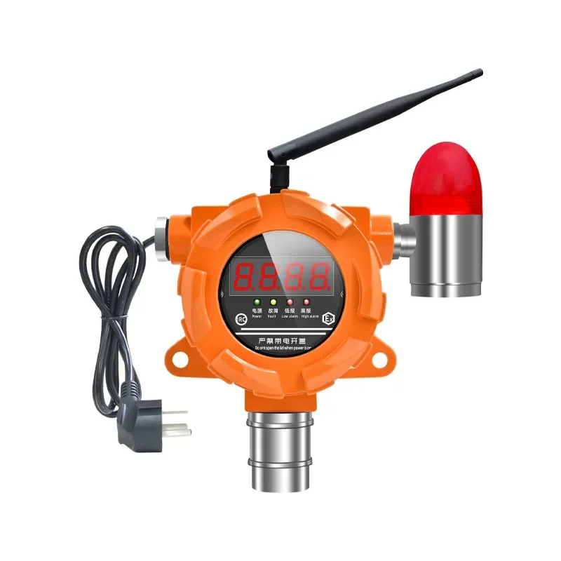 China Security Detection Combustible Gas Alarm Wireless Linkage Emergency Shut-off Valve Hotel Shopping Mall Natural