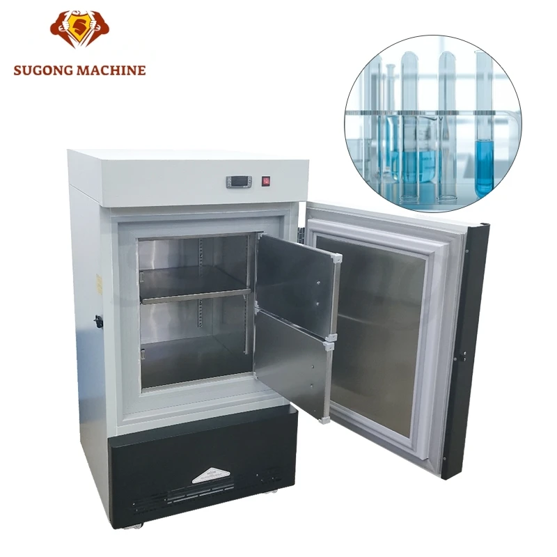 Big Capacity Laboratory -40 -45 Celsius Lower Degrees Deep Vertical Freezer 600L Upright Type