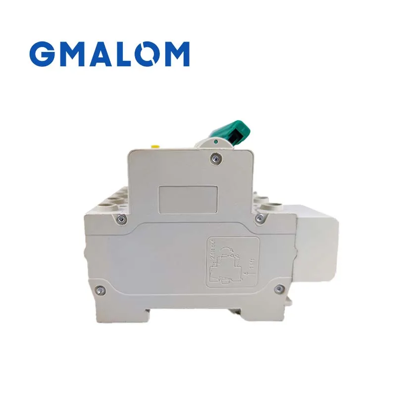 Residual current circuit breaker Main switch with surge protector 1P 2P 3P3P+N 4P AC400V RCBO MCB with Lightning protection SPD