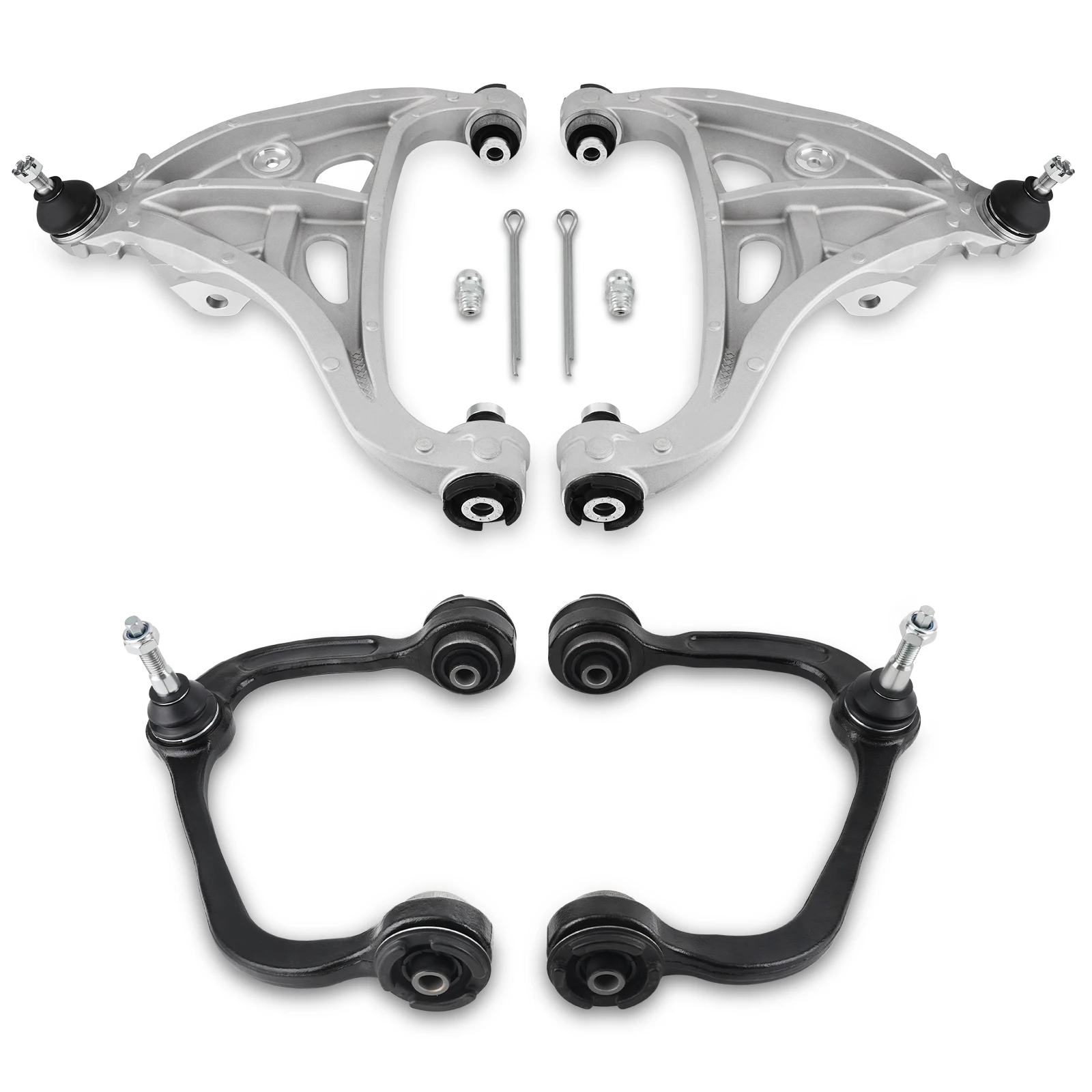 

Suspension Front Upper & Lower Control Arms For 2004-2008 Ford F-150 Mark LT