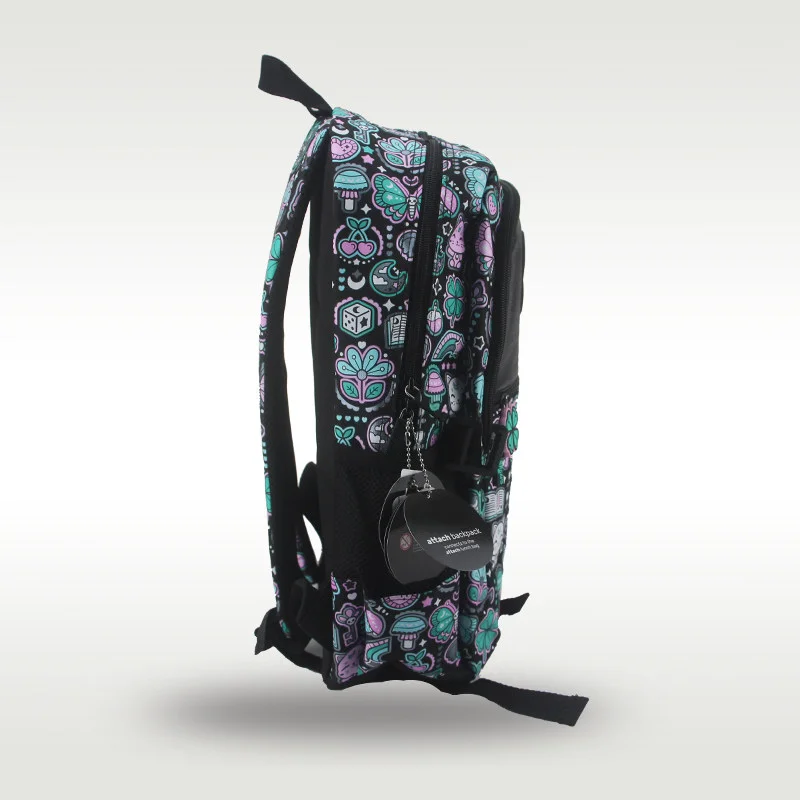 Australian Black Butterfly Backpack Student Backpack Large Capacity Storage Bag Cute Cartoon Girl Multi-purpose Backpack Gifts view 4