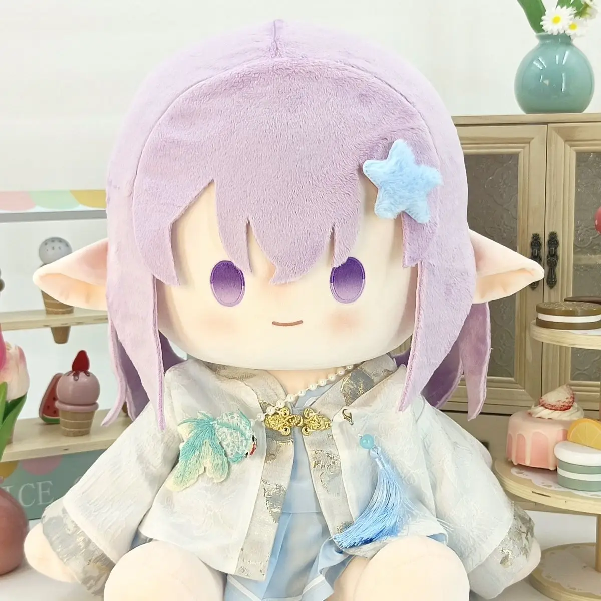 40 CM Honkai: Star Rail Castorice Knuffels Anon Chihaya Gevulde Poppen Cosplay Plushie Kussen Kinderen Kerst Verjaardagscadeautjes