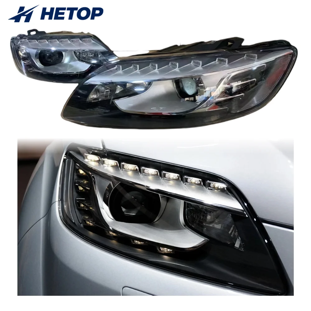 Q7 2010-2015 European Version HID Xenon Front Headlight Assembly Auto Lighting System OEM 4L0941029AD 4L0941030AD