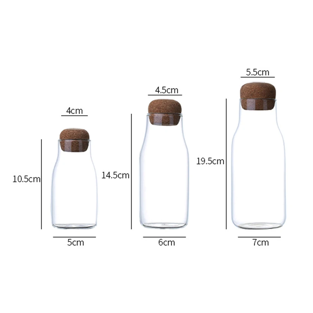 

Sealed Can Food Storage Container Glass Jar Snack Holder Grains Tank Airtight Kitchen Dry Fruits Nuts Rice Sugar Tea Coffee Safe