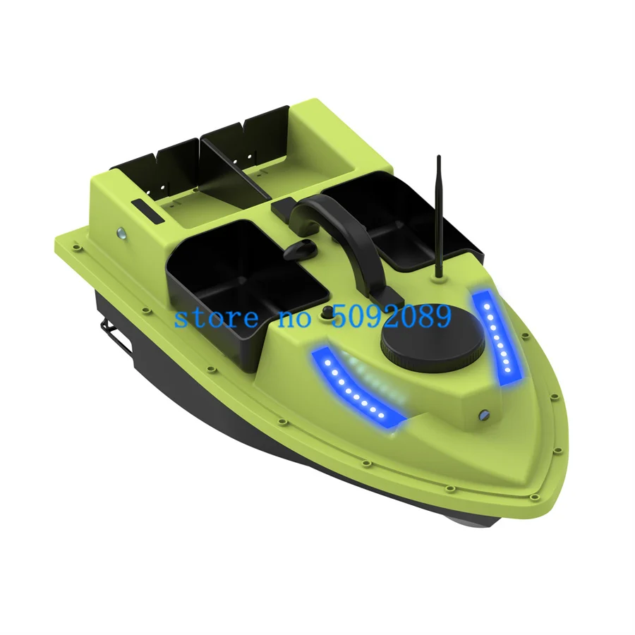 Outdoor 4Hopper 99 GPS Bei Dou Points RC Bait Boat 3KG Load 600M LED Lighting Sonar Fish Exploration Remote Control Fishing Boat