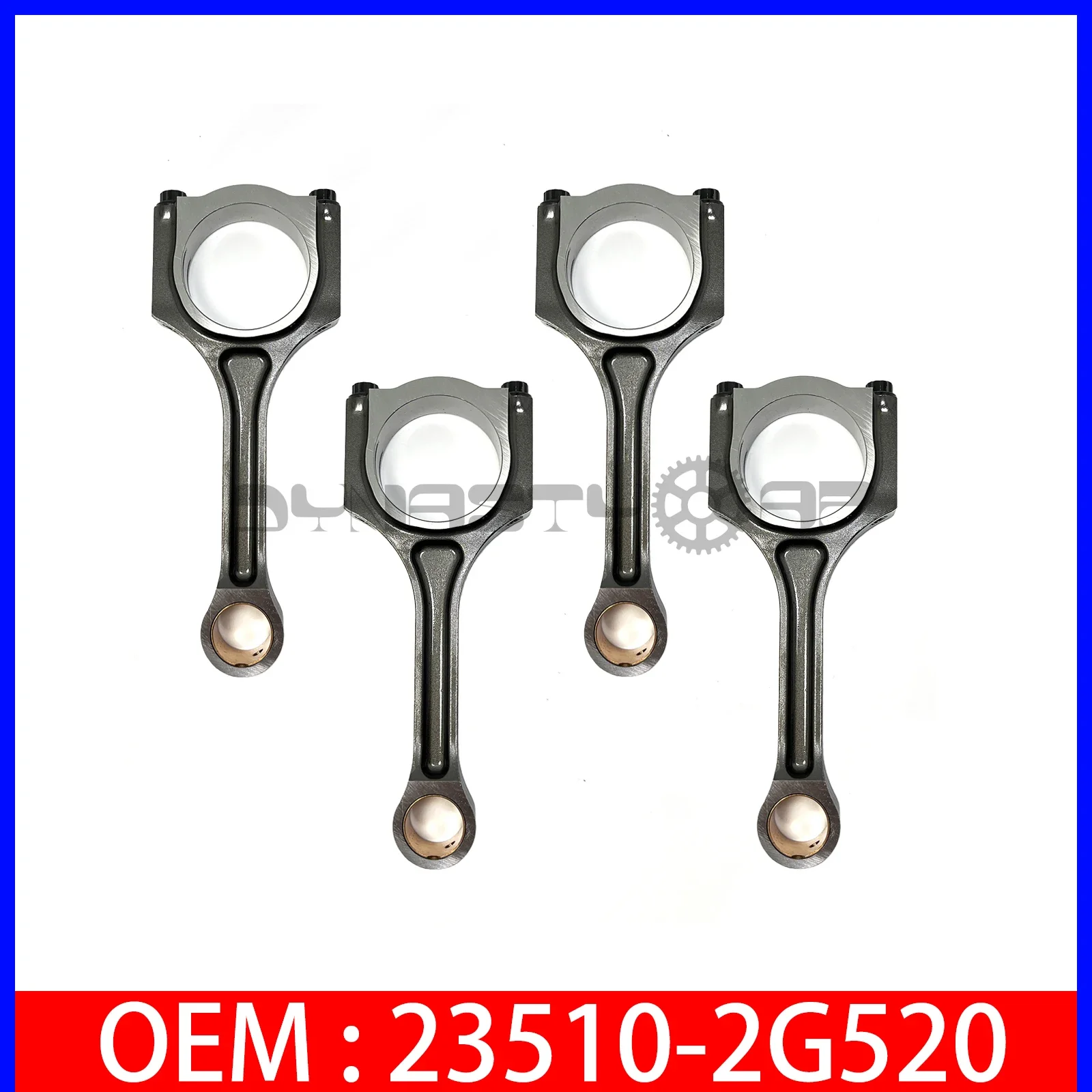 1PCS/4PCS  Engine Connecting Rod 235102G520 for Hyundai Sonata for Kia Sorento Optima 2.4L 2011-2019 23510-2G520 Car Accessories