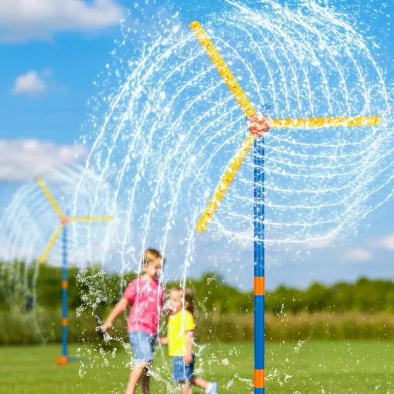Children Water Play Toy 360-degrees Rotating Sprinkler Summer  Lawn Play for  Boys Girls  Handheld Photographic Props