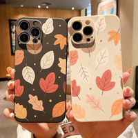 Autumn Leaves Pattern Soft TPU Phone Case for Xiaomi Redmi Note 14 13 12 11 10 9 8 7 Pro Shockproof Anti-Slip Cover
