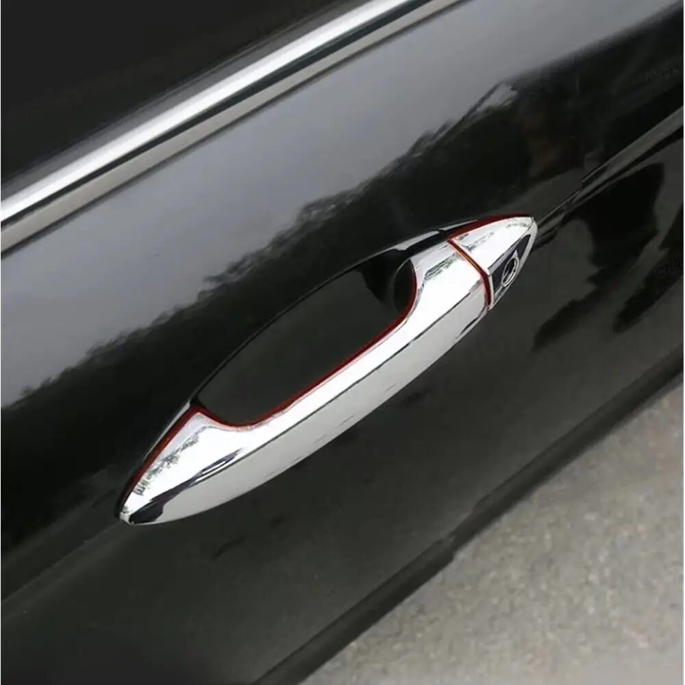 8Pcs For Honda Accord 2013 2014 2015 2016 2017 Car ABS Side Door Handle Cover Moulding Trim Exterior Decor Accessories