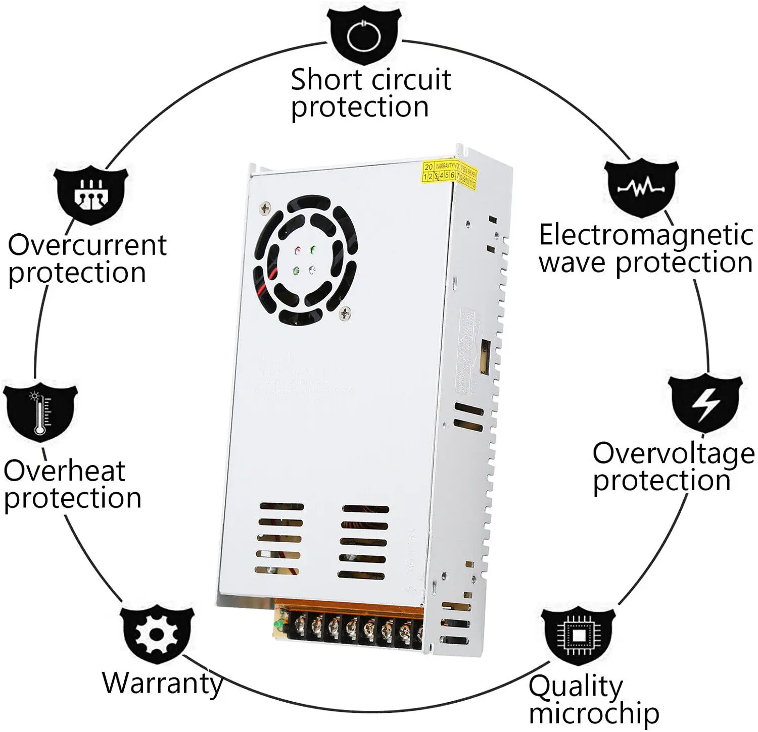 DC 12V 30A LED Power Supply Transformer Switching Power Supply Transformer Power Supply Adapter