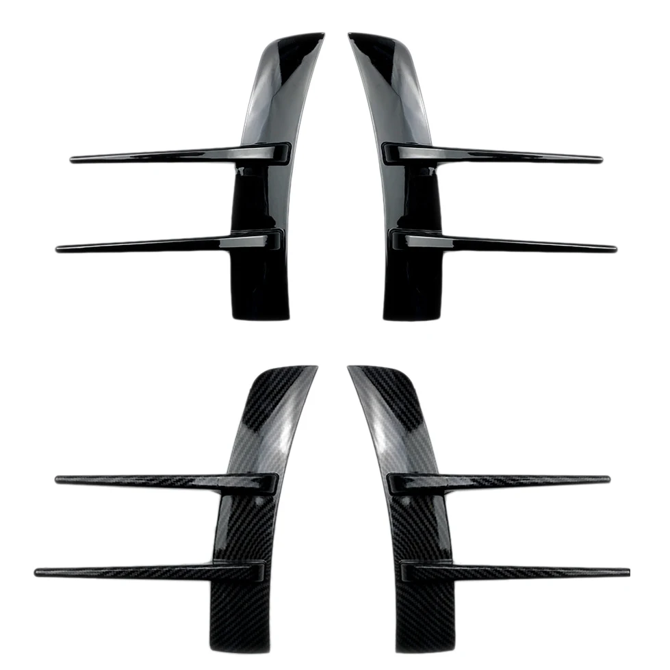 

Car Carbon Fiber Front Bumper Spoiler Flank Wind Knife For Mercedes Benz A Class A180 A200 A220 W177