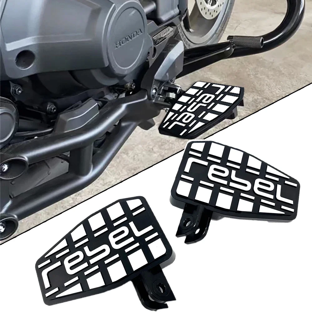 

Footrest For Honda CMX1100 CMX 1100 CM1100 2021 Motorcycle Billet Wide Foot Pegs Pedals Rest Footpegs Accessories