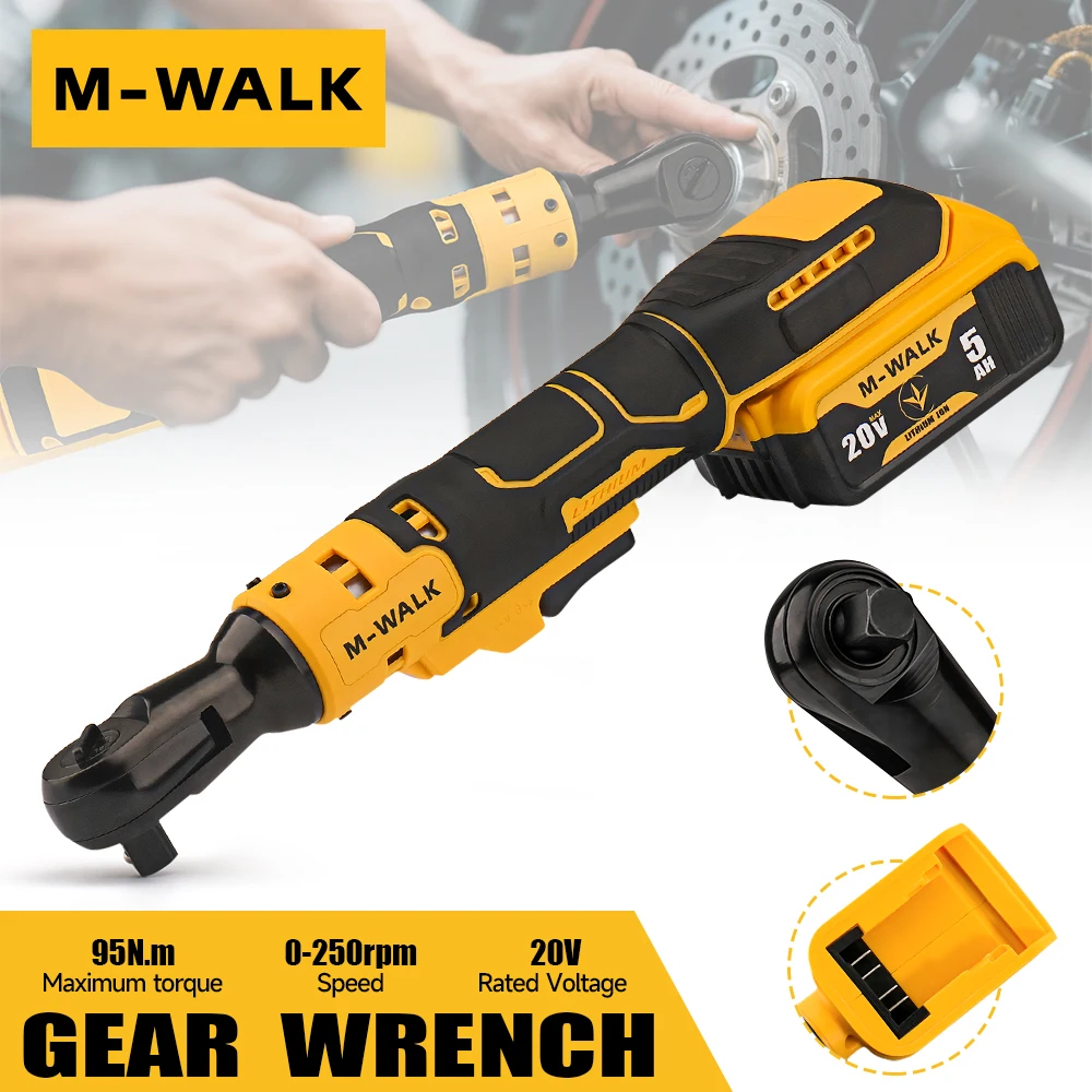 DCF512 Brushless Electric Ratchet Wrench 1/2 Cordless Variable Speed Wrench Impact Driver Power Tools For Dewalt 20V Battery Pin
