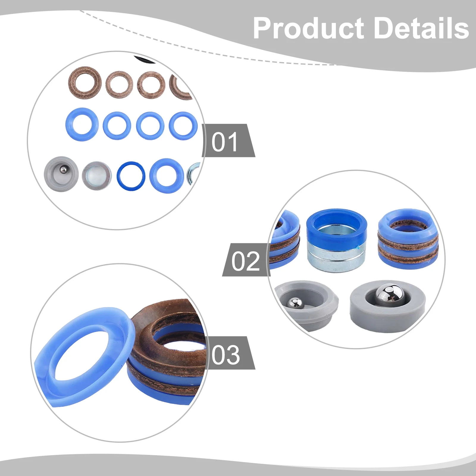 LineLazer Pump Kit 248212 Pump Kit Aftermarket Pump Repair Complete Seal Kit Epoxy Zinc Rich High Quality Materials