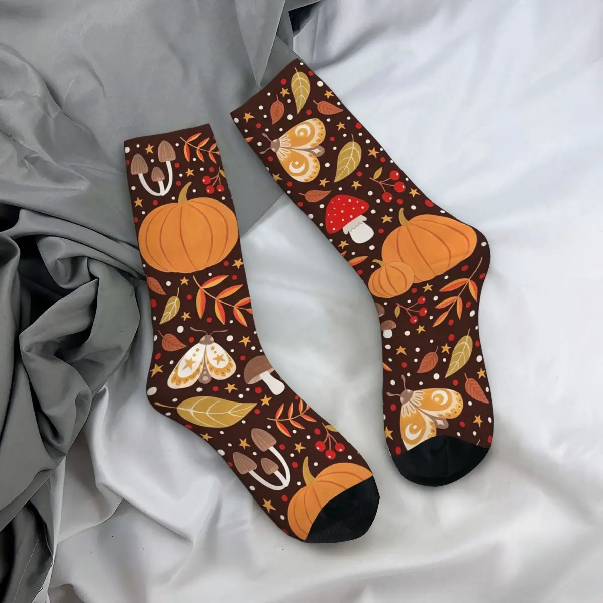 가을 요소 양말 하라주쿠 슈퍼 소프트 스타킹 올 시즌 롱 양말 액세서리 유니섹스 크리스마스 선물