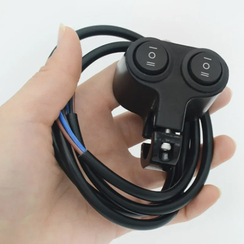 

Motorcycle Headlight Switch Spotlight Fog Light Button Retro Moto Pit Dirt Bike Motorbike Accessories ATV Three Speed Adjustment