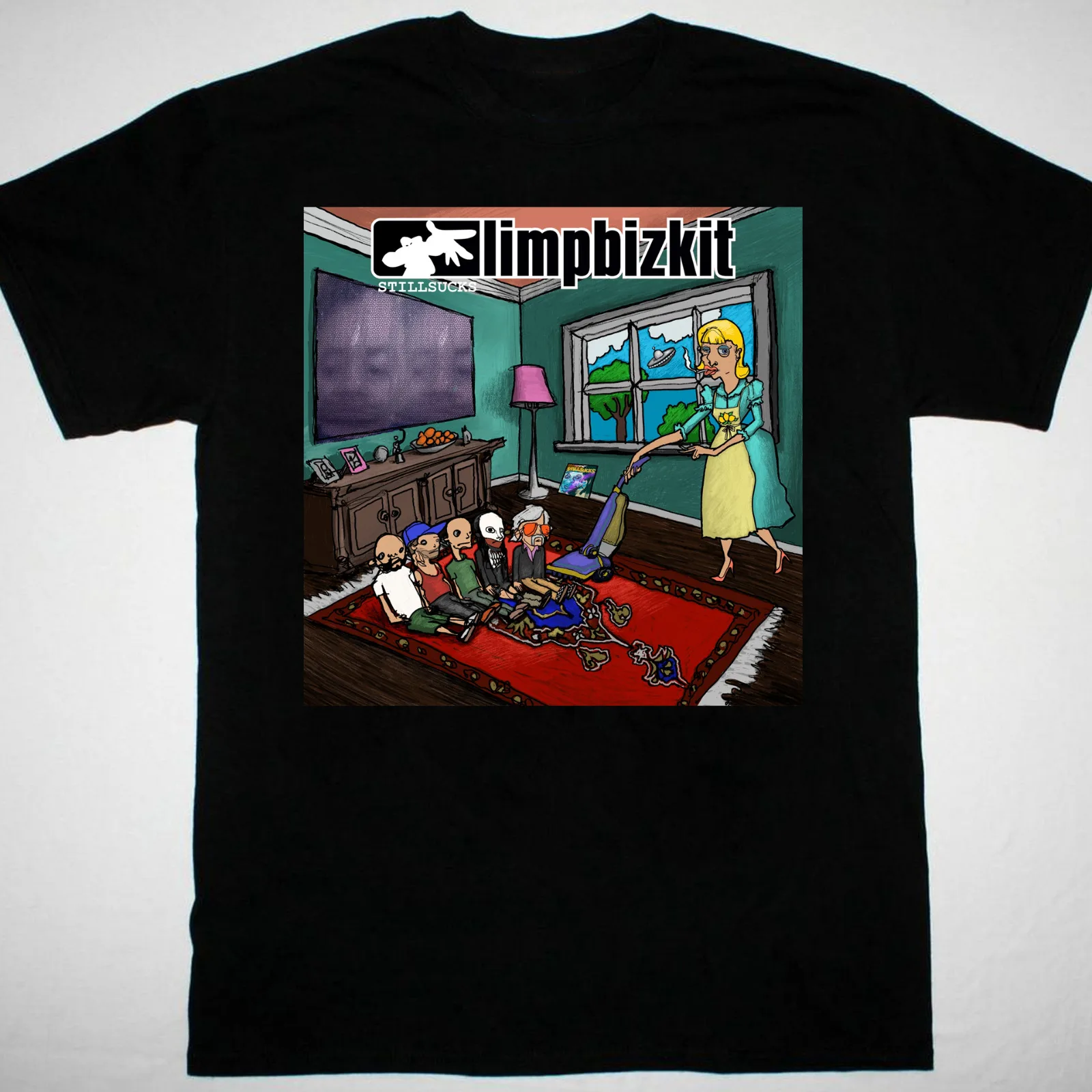 NEW Limp Bizkit band T-shirt black Short sleeve All sizes S to 5Xl JJ3606