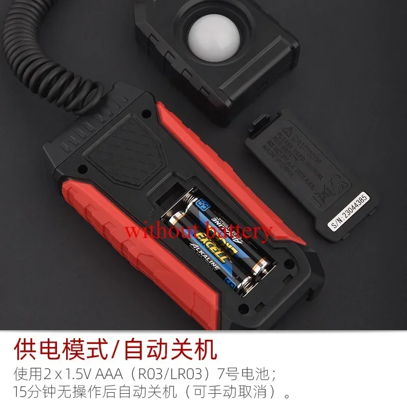 Digital Illuminometer TA630A/TA630B Light Meter High Precision Illuminometer Light Meter Photometric Luminance Meter Tools