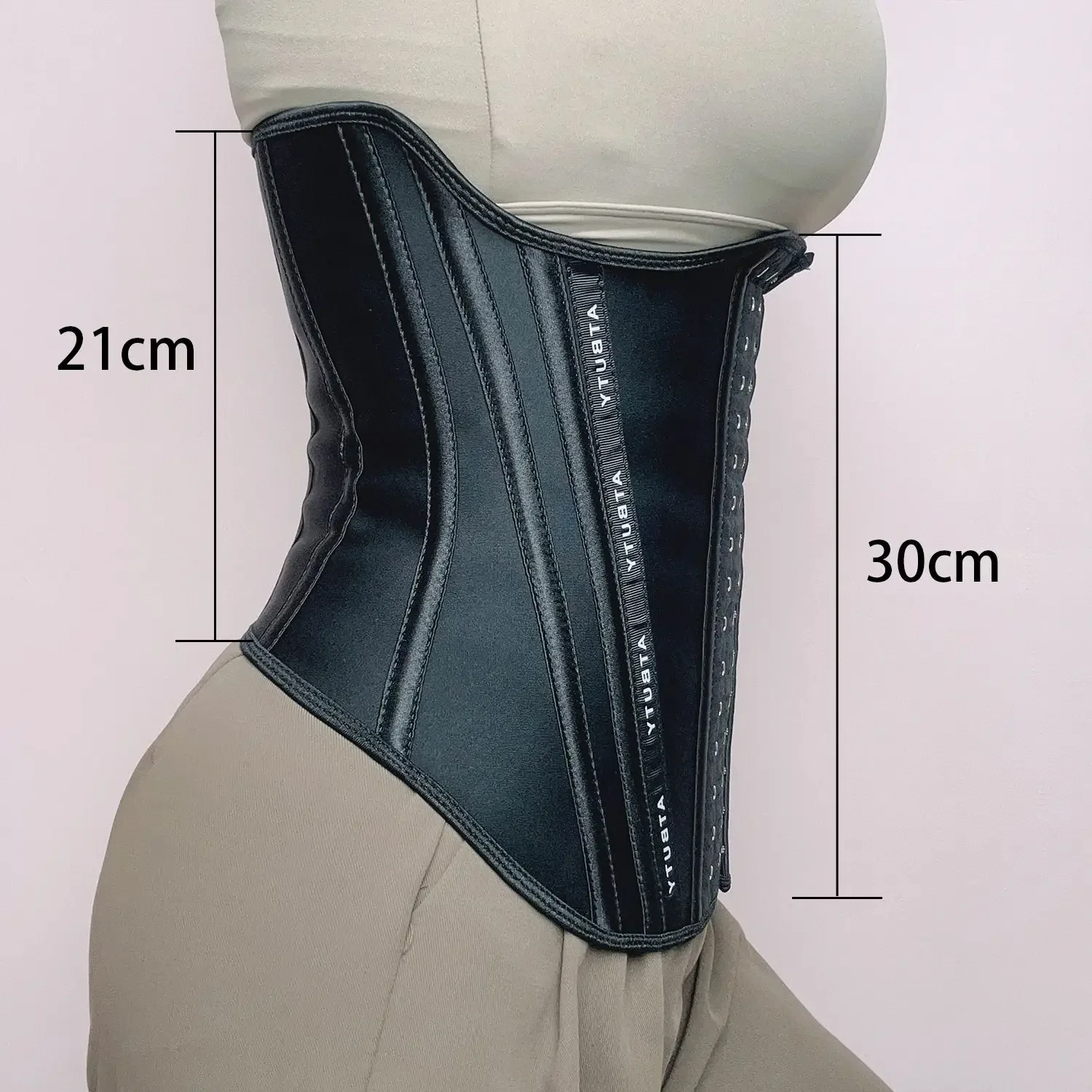 Cinto de cintura de osso de aço proteção abdominal bodyshaper suporte de quadril cinchers de peito modeladores de pressão corpo fino pós-parto abdominal