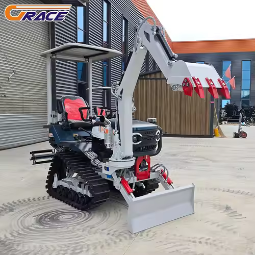 New Hot Sale 80HP Crawler Tractor For Sale Farm Machine With Hydraulic Crushing Hammer Quick Hitch - Image 2