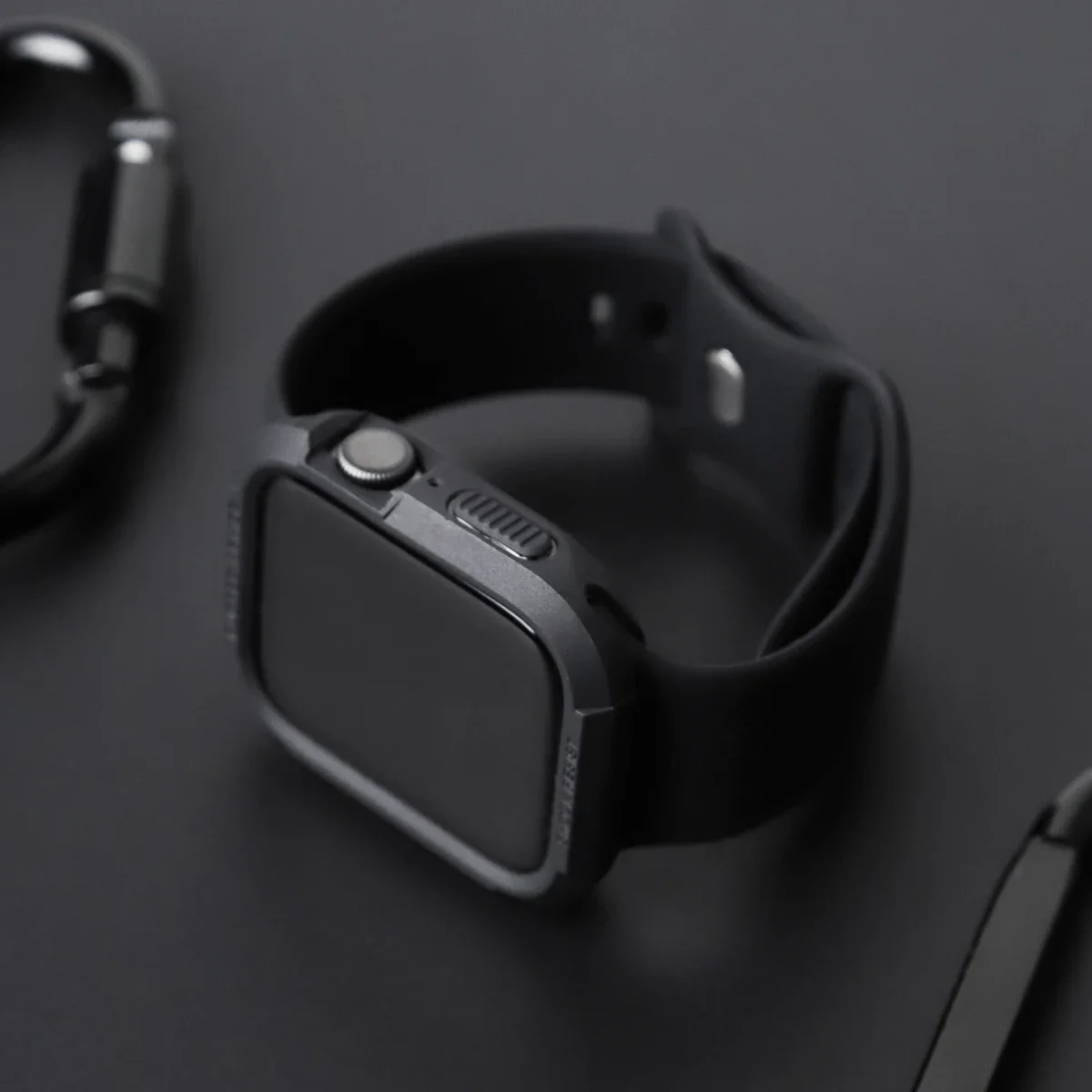 Apple Watch用の頑丈な鎧保護ケース,iwatchシリーズ8, 7, 6, 5, 4,アクセサリー45mm, 44mm, 41mm, 40mm