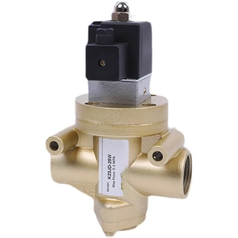 pneumatic two - position three way solenoid valve k23jd - 25w  10w  15w  20w  32 wuxi type globe valve