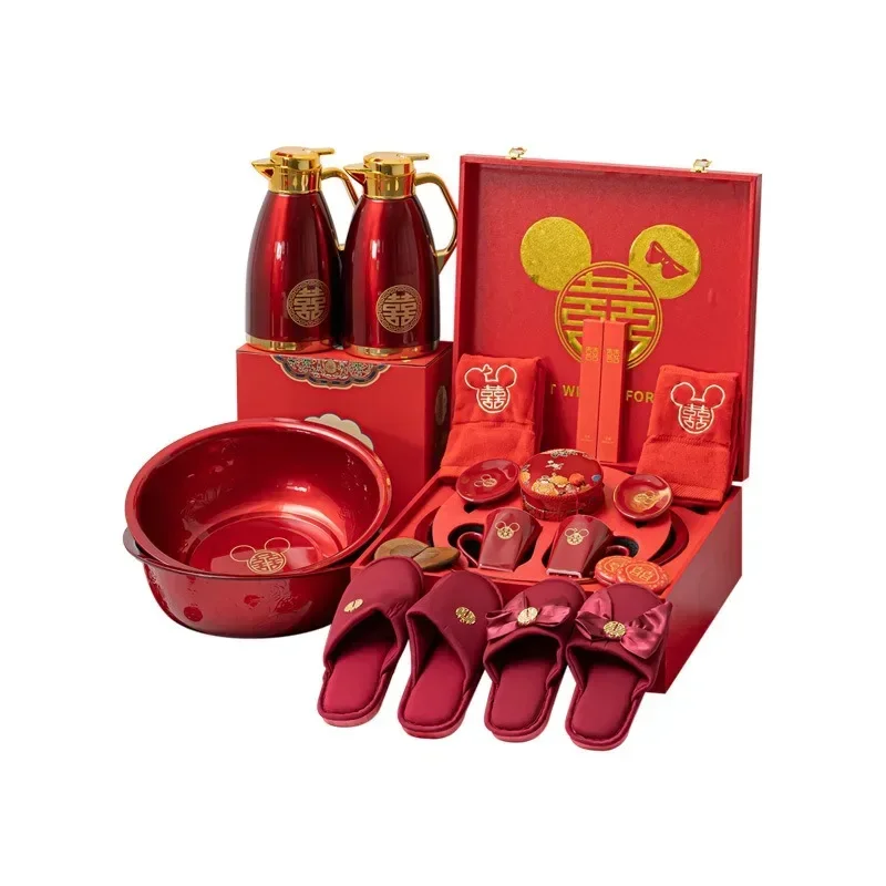 toiletries gift box woman dowry bride home dowry wedding set premium wooden box
