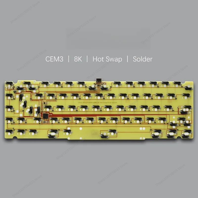 For substrate hot-swappable circuit board soldering hot-swappable