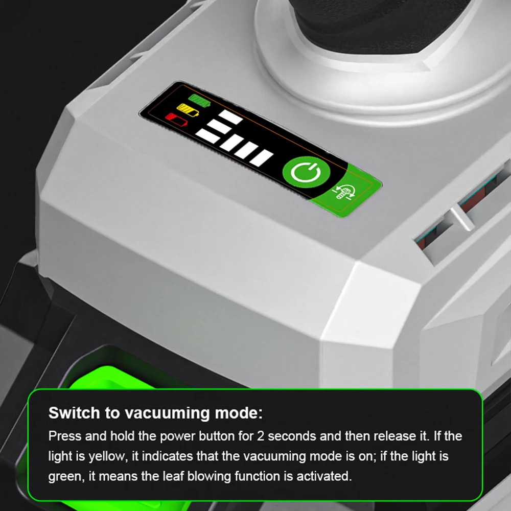 منفاخ قوي فرش السيارات مروحة تربو جيت التوجه 1000 جرام سرعة الرياح غسيل السيارات الثلوج تهب منفاخ أوراق الشجر لا بطارية #6