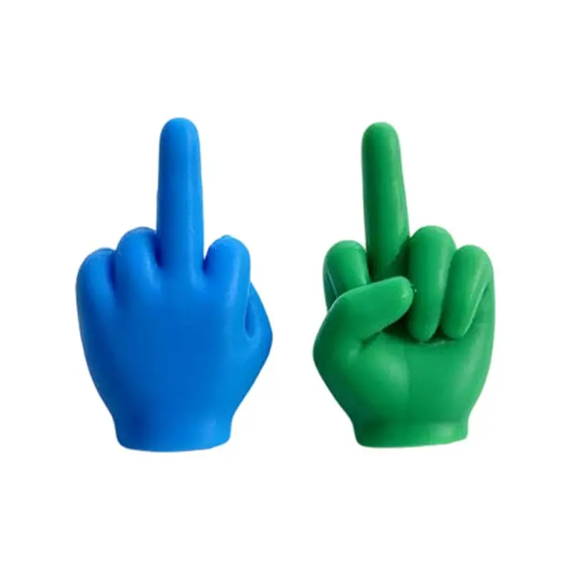 3D Printed Finger Gesture Sculpture Modern Hand Figurine Art Statue 10/20PCS Set Minimalist Decor for Desk Living Room Ornament