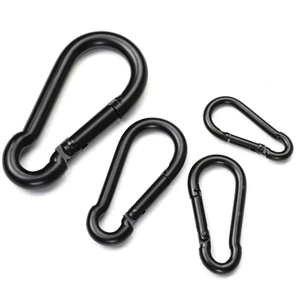 

5pcs Gourd Shaped Gourd Carabiner Keychain Quick Link Lock Ring Mountaineering Hook Sturdy Multifunctional Gourd Safety Buckle