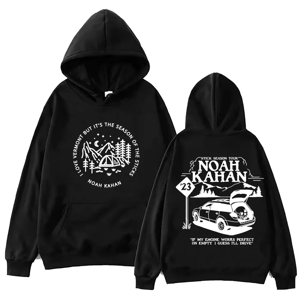 

Stick Season Noah Kahan 2024 Hoodie Tops Unisex Long Sleeve Sweatshirt Music Fans Gift Spring Summer Casual Printing