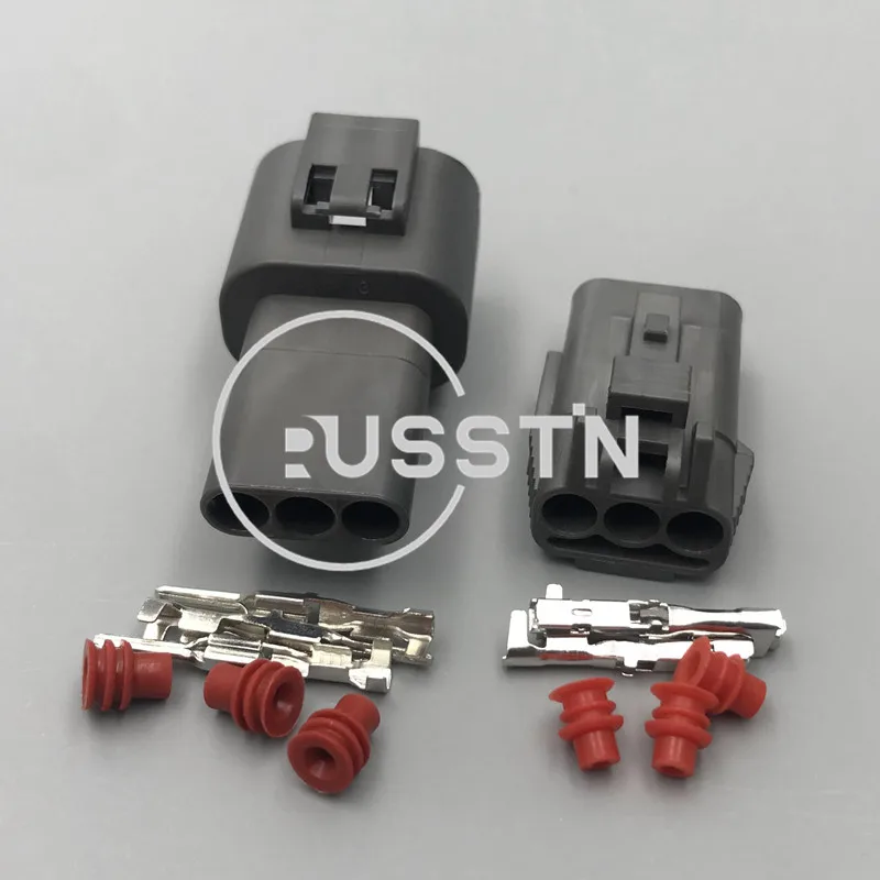 1 Set 3 Hole Automotive Connector RX7 13B MAP WRX Vehicle Speed Sensor Plug AC Assembly PB015-03850 7123-7730-40 7222-7730-40