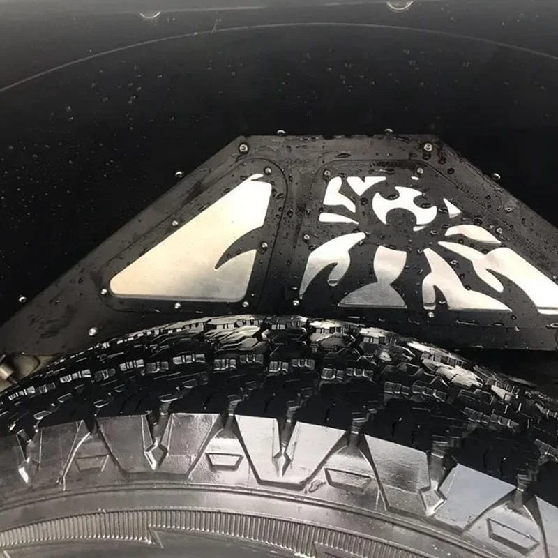 Front Inner Fender Liners Off-road 4x4 Car Accessories Fit For 2007-2017 Wrangler JK JKU Aluminum Modified Fender Flares