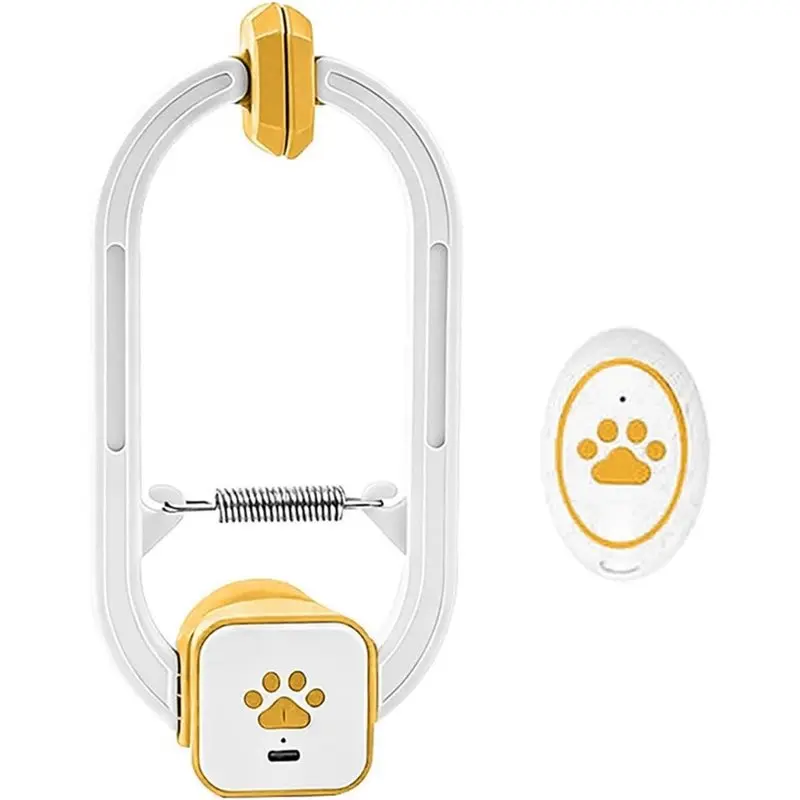 

ABDJ-Upgraded Dual-Mode Cat , Interactive Remote Control Door Clip, Swivel And Rotation Cat Teaser Stick