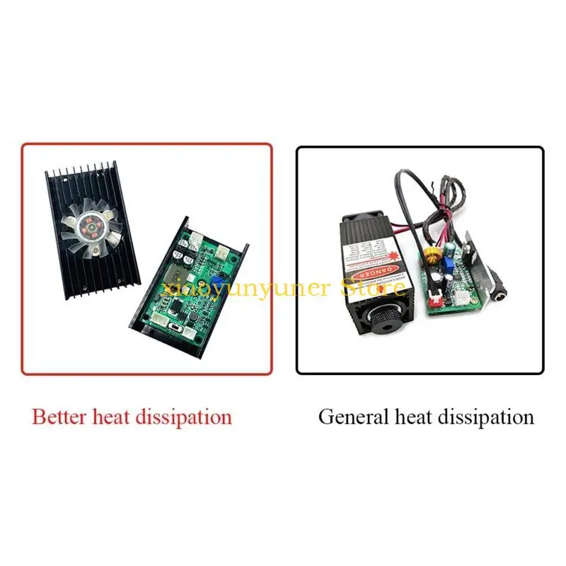 

P9JB 15W 450nm Diode Driver Board with TTL for DIY Engraver Driver TTL Modulation Power Supply