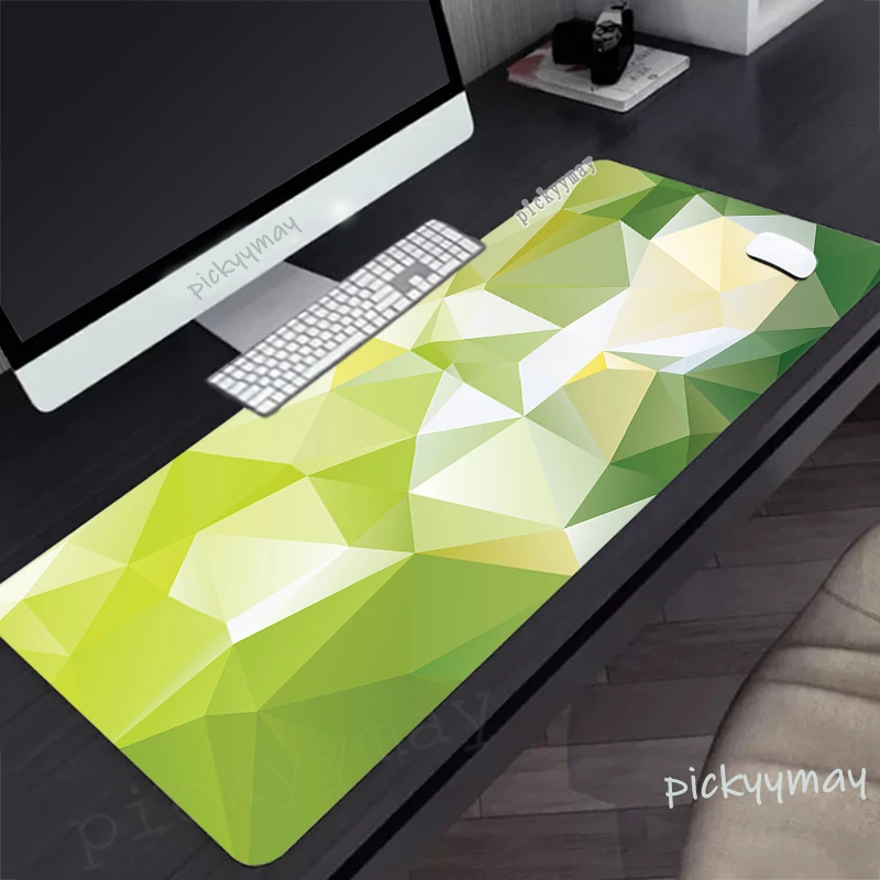 Triangle Mouse Pad Gamer Mousepads 100x55cm Mouse Mat Large Keyboard Mat Desk Pad Big Gaming Mousepad XXL For Computer Laptop