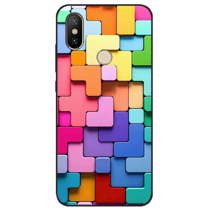 case For xiaomi MI A2 LITE Soft Silicon Tpu Phone Cover For Xiomi MI A2 A 2 A2 Lite Phone Coque Back cases Shell Bumper Fundas