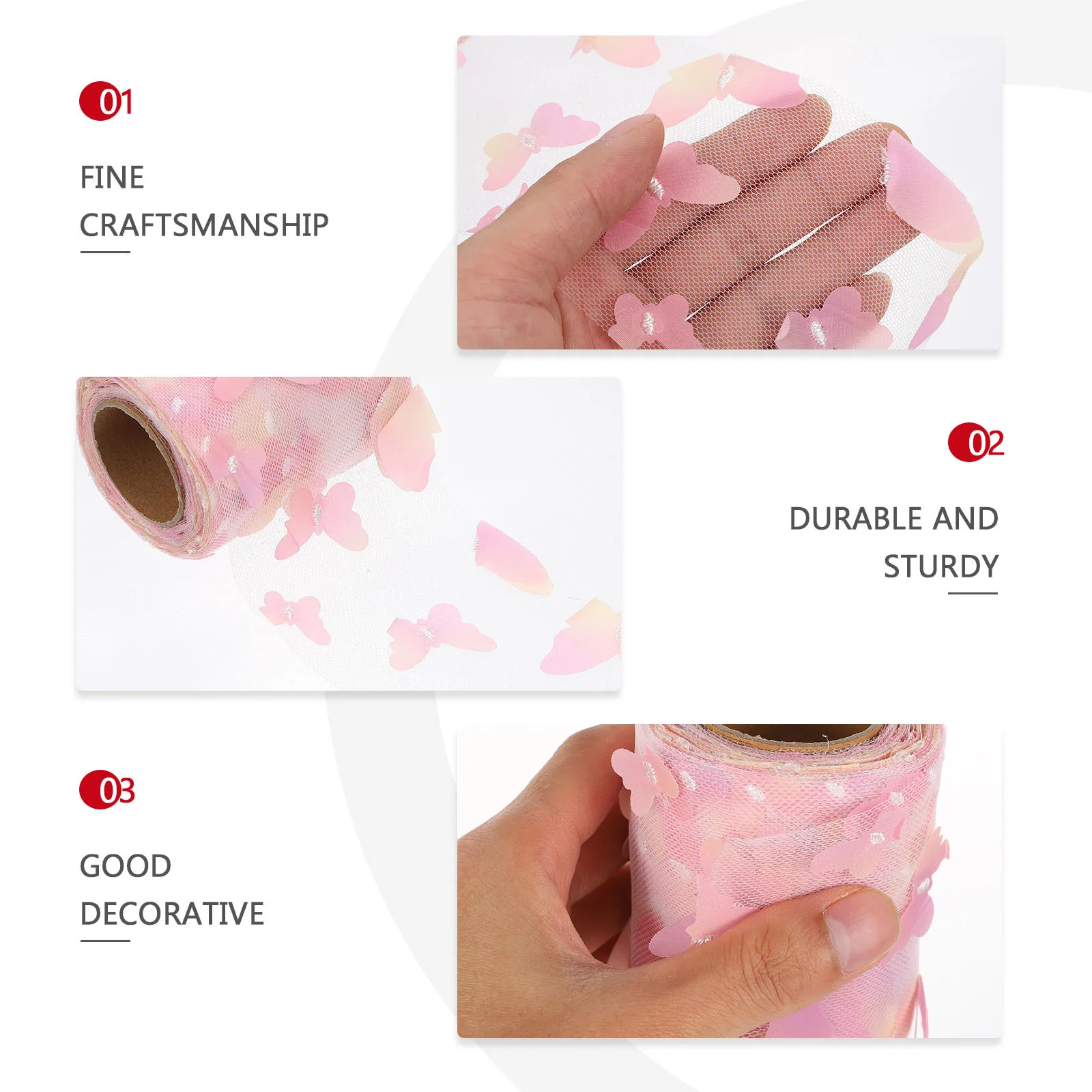 

Sewing Accessory Embroidery Ribbon DIY Clothes Trim Decor Wedding Party Gift Packaging Bows Making Clothes DIY Ribbon