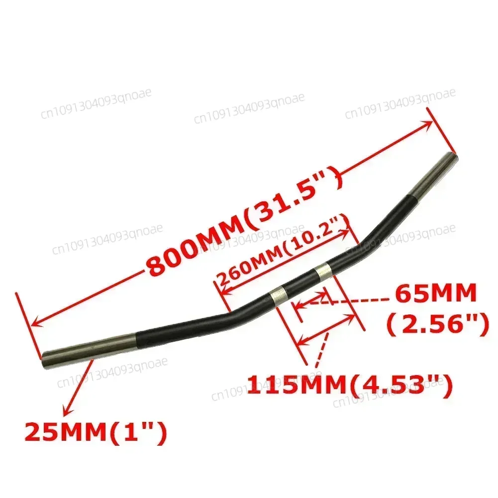 

For Harley Sportster 883 XL883 XL883L Iron XL883N 1200 Nightster XL1200N Motorcycle 25MM Drag Handlebar Handle Bar