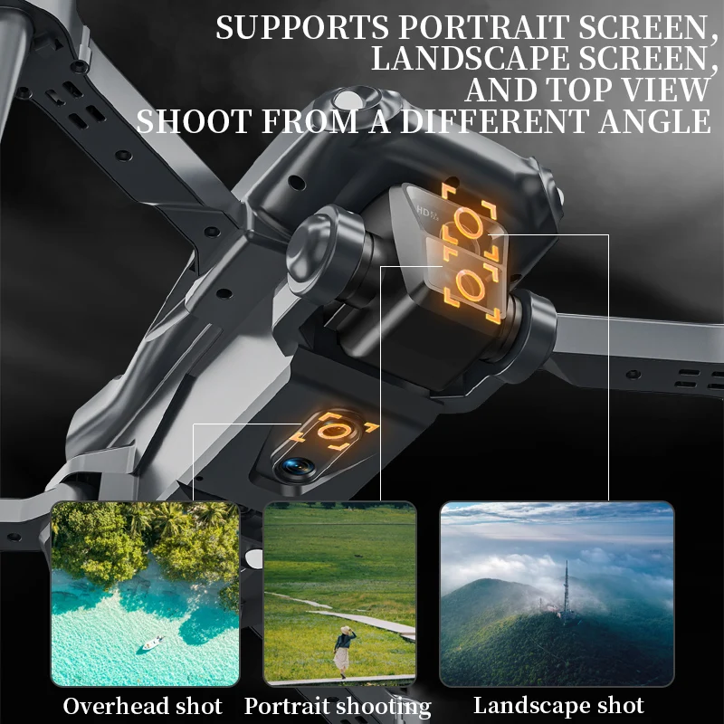 P25 2024New 8K HD dual camera obstacle avoidance drone Optical flow Photography Professinal Foldable Mini RC Helicopter Gift Toy