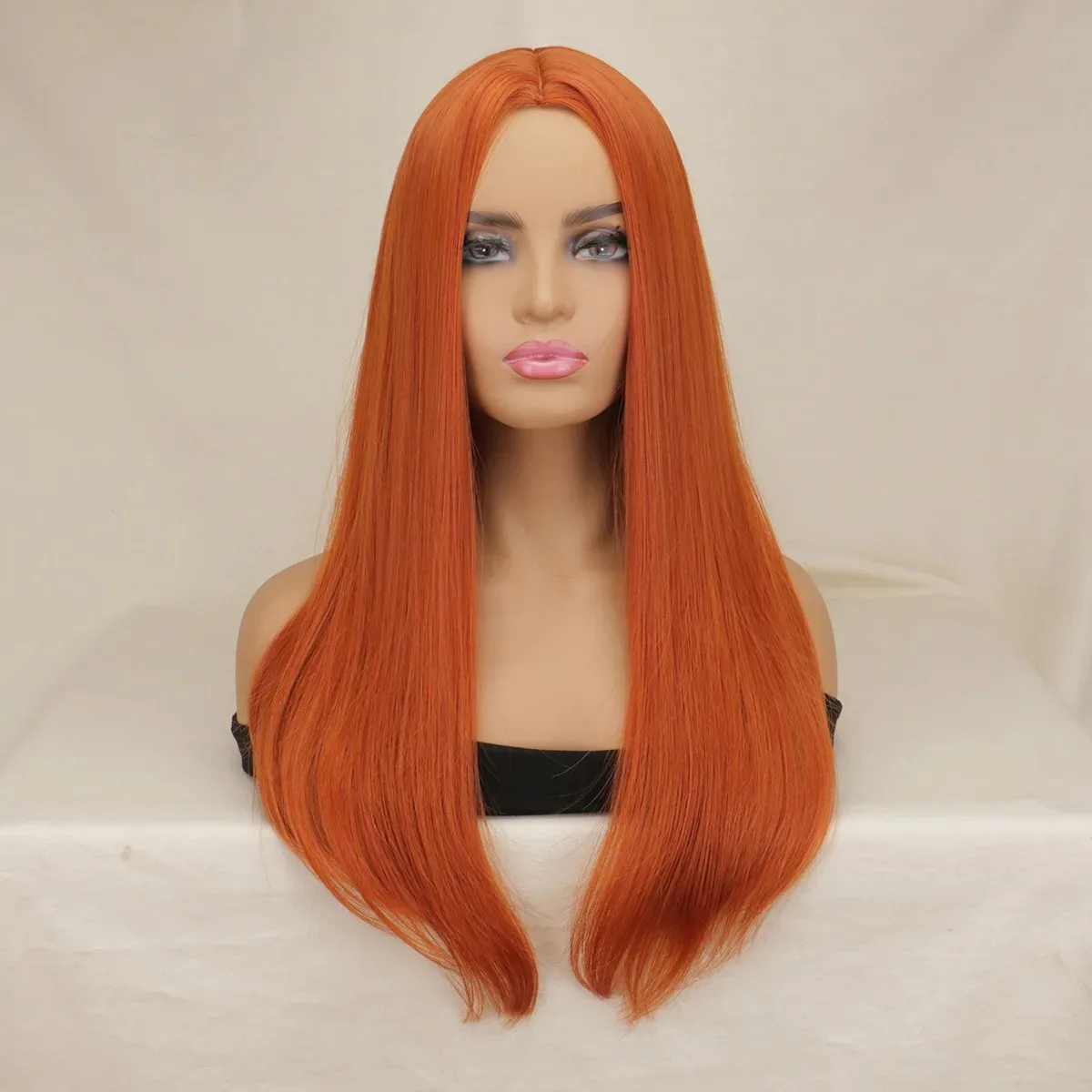 30 32 Inch Straight Curly ginger Brazilian 180 density 13x4 Lace Front Human Hair orange 13x6 Lace Frontal Wig For Black Women