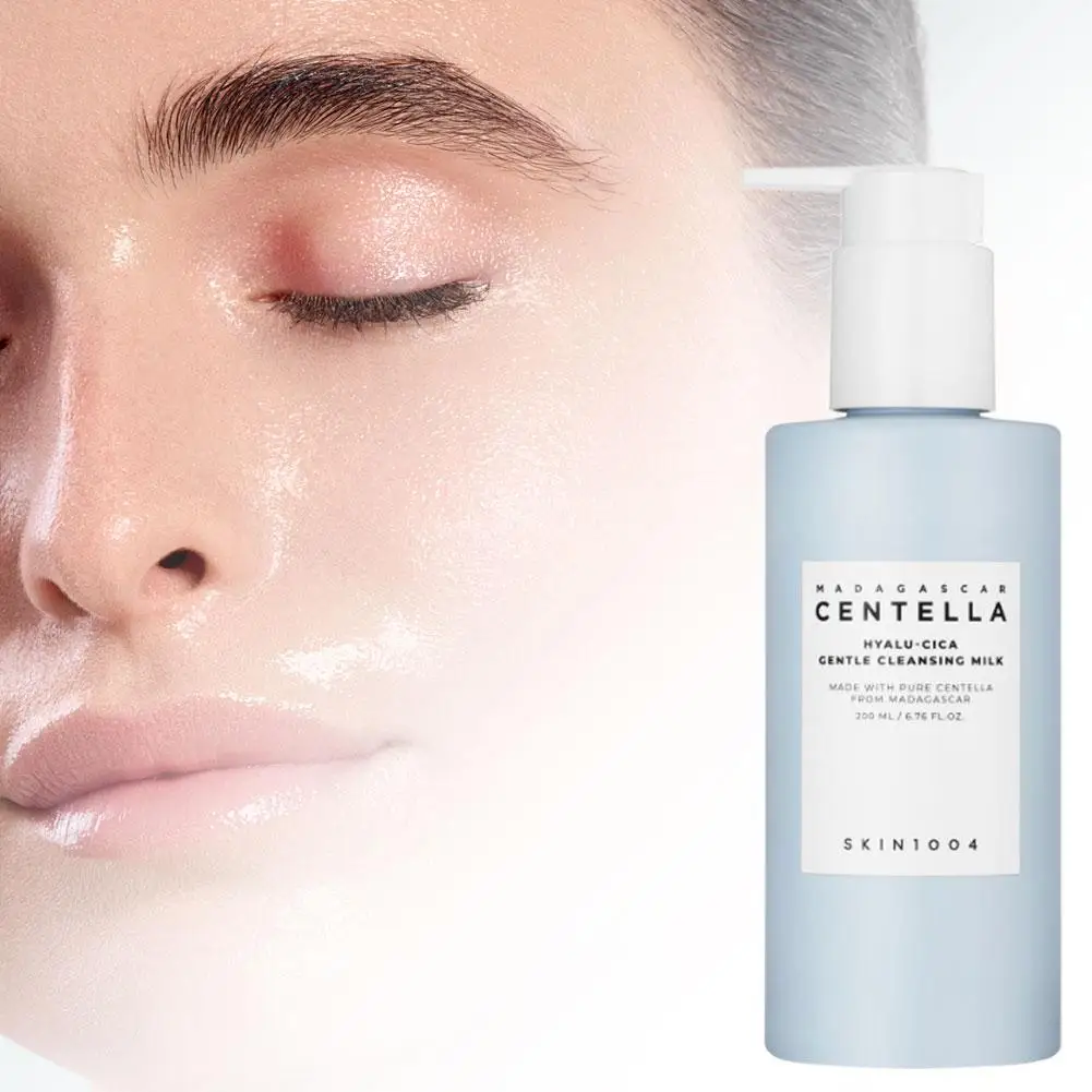 SKIN1004 Centella Asiatica Cleansing Milk Dan Makeup Remover Oil 2 In 1 200ml Pembersih Lembut Menenangkan Emulsifikasi Cepat
