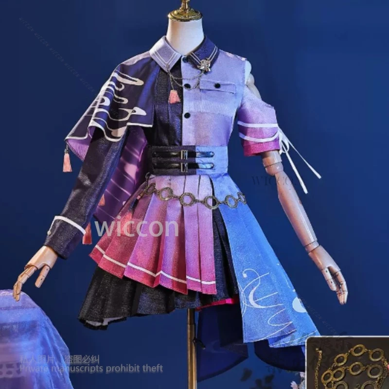 Projekt kolorowy Sekai etap Anime Kusanagi Nene kostium 4. rocznica jednolite Halloween karnawałowe przyjęcie Cos kobieta dostosowane